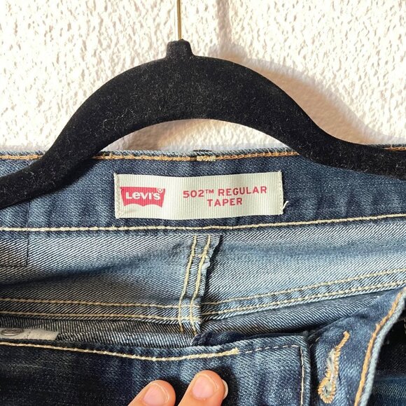 Levi's 502 Regular Taper Blue 16 Regular Jeans - Picture 3 of 6